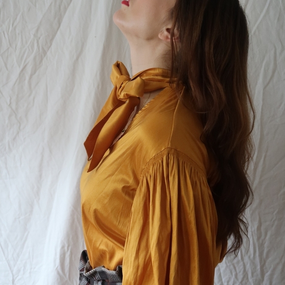 Ulla Johnson Goldenrod Blouse - Picture 5 of 16
